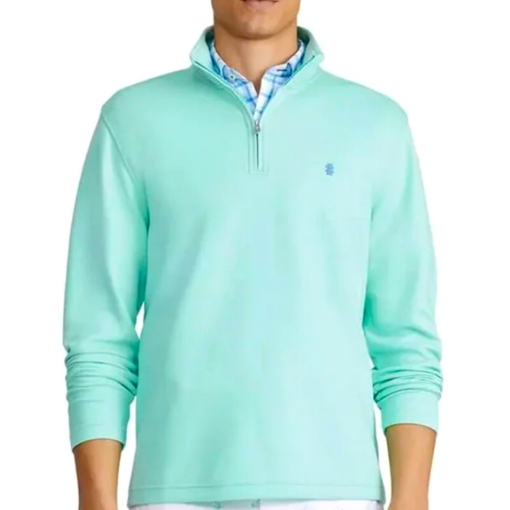 NEW! 💚IZOD Quarter-Zip Pullover Sweatshirt